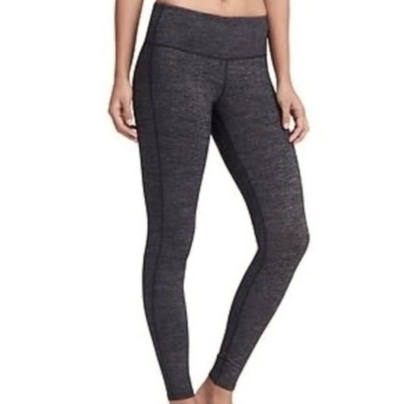 Athleta Pants - Athleta Quest Chaturanga Athletic Training Leggings Gray Size Small